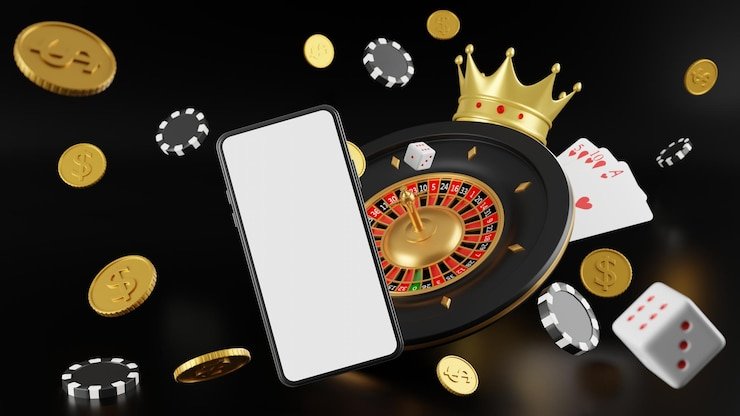 Pengguna memeriksa keamanan akun digital menggunakan perangkat mobile dalam platform hiburan